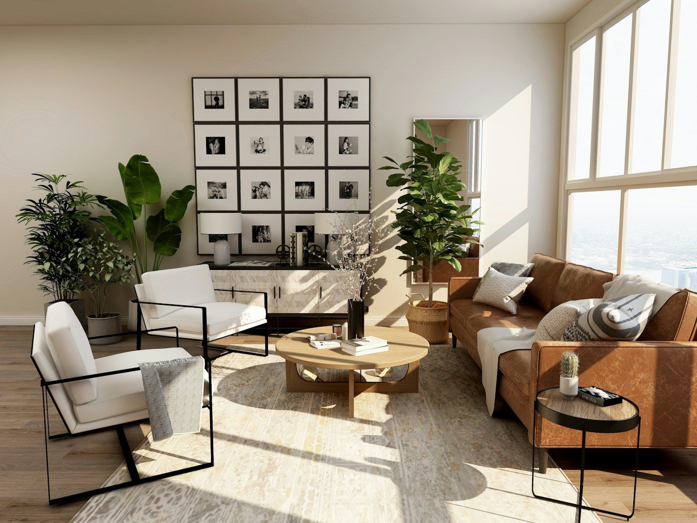 Salon — F3 avec vue Seine, Rouen